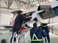 2025, our company changed the Aeroshell oil 560 for domestic customer Beidahuang