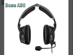 BOSE A30 Aviation Pilot Accessories Headset Noise Cancelling for Professional Pilots