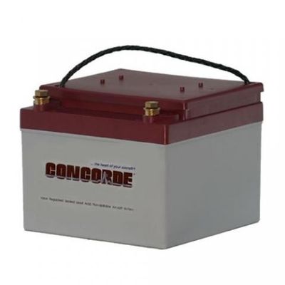 24Volt 13.6Ah VRLA Concorde Aircraft Battery Platinum Aircraft Spare Parts