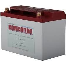 RG-35A Battery Aircraft Spare Parts RG-35AXC 29 Ah Concorde Lead Acid Battery