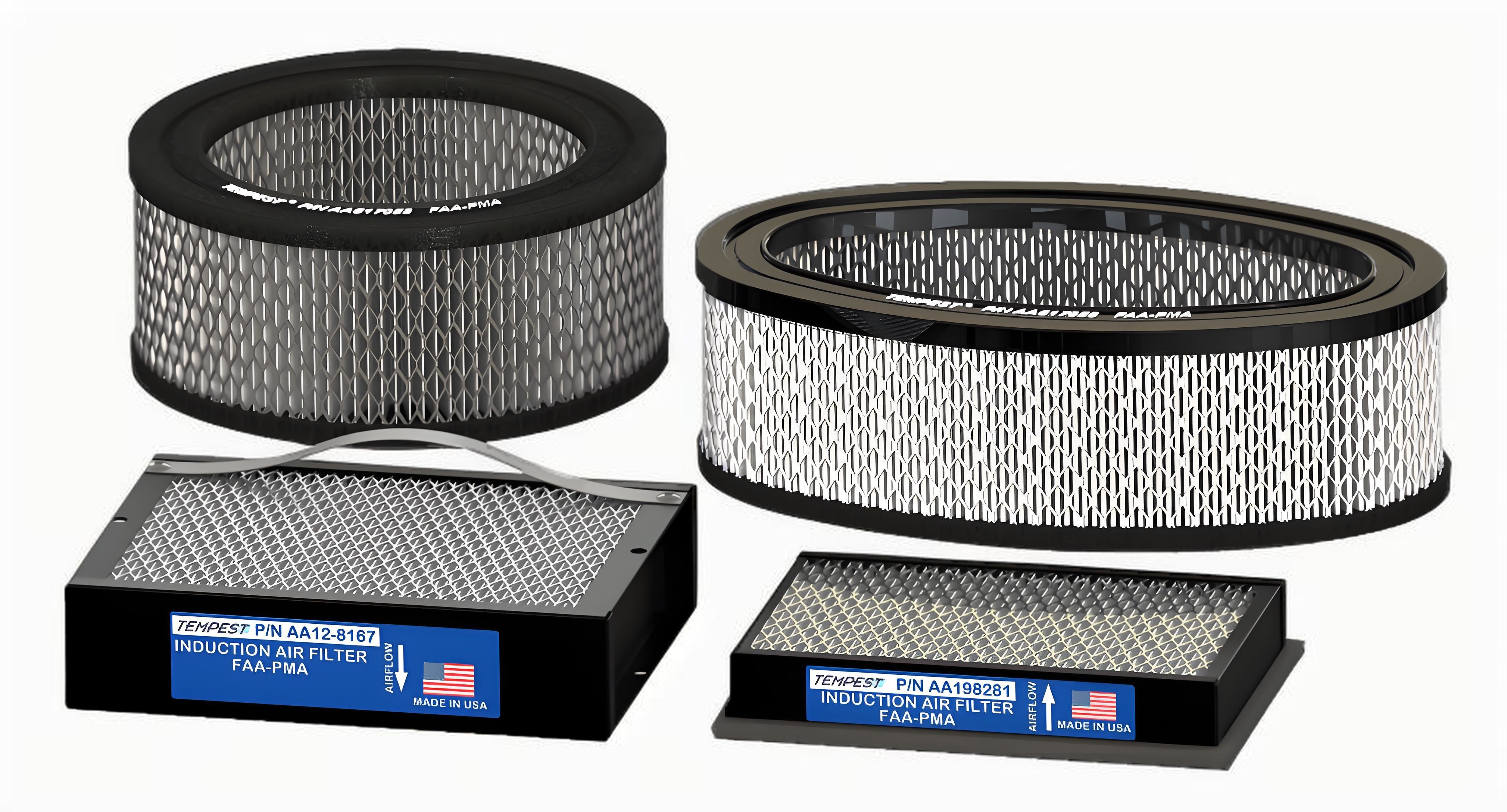 AeroGuard Multi Stage Induction Air Filters Aircraft Spares