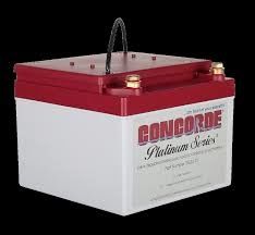 24Volt 13.6Ah VRLA Concorde Aircraft Battery Platinum Aircraft Spare Parts